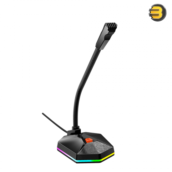 Meetion MC13 RGB Gooseneck Gaming Microphone – Multi-Angle Adjustable, Omnidirectional Core, Low-Latency Audio Meetion MC13 RGB Gooseneck Gaming Microphone – Multi-Angle Adjustable, Omnidirectional Core, Low-Latency Audio