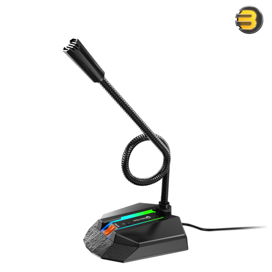 Meetion MC15 RGB Gaming Microphone – 360° Adjustable Gooseneck, Multi-Scenario Use, Customizable LED Lighting Meetion MC15 RGB Gaming Microphone – 360° Adjustable Gooseneck, Multi-Scenario Use, Customizable LED Lighting