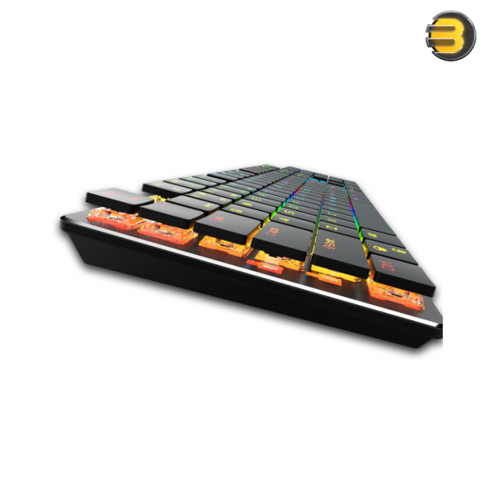 Meetion MK80 Arabic Mechanical Keyboard – Ultrathin & Blue Switches