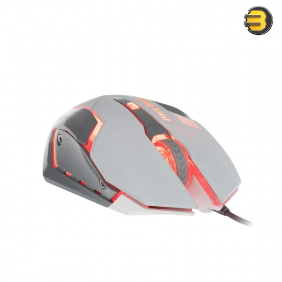 Meetion M915 Wired Gaming Mouse White – 8-Level DPI (Up to 2400), RGB Backlight Sync, Durable Switches, Plug & Play Meetion M915 Wired Gaming Mouse White – 8-Level DPI (Up to 2400), RGB Backlight Sync, Durable Switches, Plug & Play