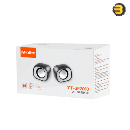 Meetion SP2010 2.0 Office Desktop Speakers – HiFi Stereo Sound, Double Diaphragm Subwoofer, Enhanced Magnetic Performance Meetion SP2010 2.0 Office Desktop Speakers – HiFi Stereo Sound, Double Diaphragm Subwoofer, Enhanced Magnetic Performance