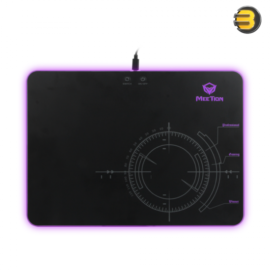 Meetion P010 RGB Backlit Gaming Mouse Pad – Non-Slip Rubber Base, High-Light Transmittance Organic Glass, Fantastic RGB Effects Meetion P010 RGB Backlit Gaming Mouse Pad – Non-Slip Rubber Base, High-Light Transmittance Organic Glass, Fantastic RGB Effects