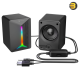 Meetion SP2011 Gaming Stereo Desktop Speakers – Vivid LED Lighting, Superior Sound Quality, Cool Lighting Effects Meetion SP2011 Gaming Stereo Desktop Speakers – Vivid LED Lighting, Superior Sound Quality, Cool Lighting Effects