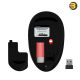 Meetion R600 Rechargeable Wireless Mouse – 1600 DPI & Silent Design