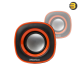 Meetion C105 Office Combo – Keyboard, Mouse, Speaker & Mouse Pad