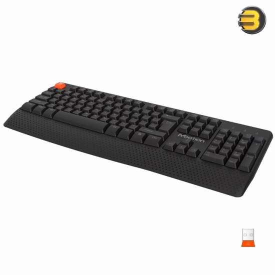 Meetion C4130 Wireless Ergonomic Keyboard & Mouse Combo — 104/105-Key Quiet Keyboard with Wrist Rest, Optical Mouse with Adjustable DPI (800/1200/1600), 2.4GHz USB Nano Receiver, USB-C Adapter Included, Compatible with Windows & macOS Meetion C4130 Wireless Ergonomic Keyboard & Mouse Combo — 104/105-Key Quiet Keyboard with Wrist Rest, Optical Mouse with Adjustable DPI (800/1200/1600), 2.4GHz USB Nano Receiver, USB-C Adapter Included, Compatible with Windows & macOS