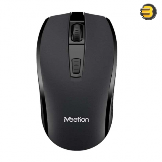 Meetion R560 Wireless Mouse – 1600 DPI 2.4GHz Optical, 3-Button Ambidextrous Design, 10m Range, Ergonomic Shape, Gray Meetion R560 Wireless Mouse – 1600 DPI 2.4GHz Optical, 3-Button Ambidextrous Design, 10m Range, Ergonomic Shape, Gray
