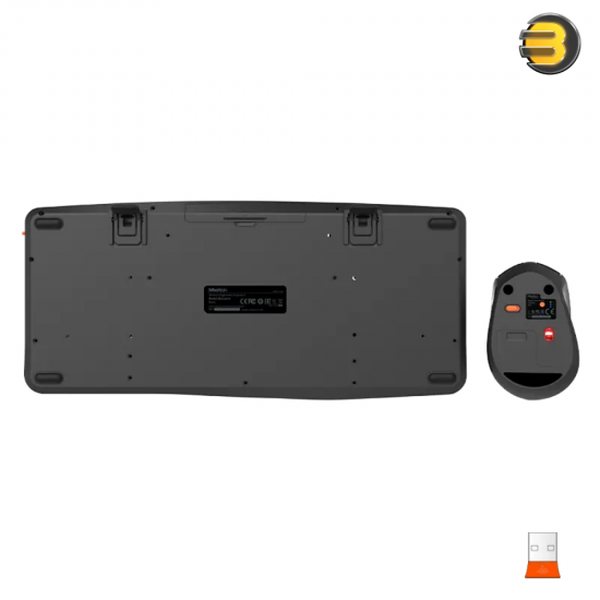 Meetion Director A Ergonomic Keyboard & Mouse Combo – Dual-Mode & Silent