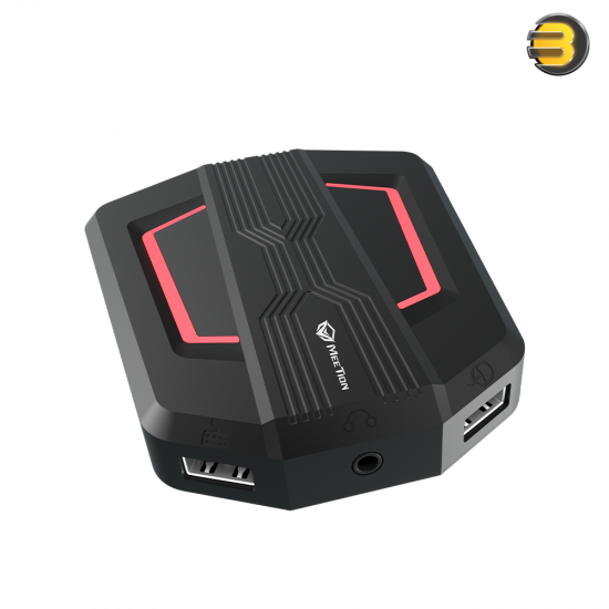 Meetion AP015 Console Adapter – Keyboard & Mouse for PS5, Xbox & Switch