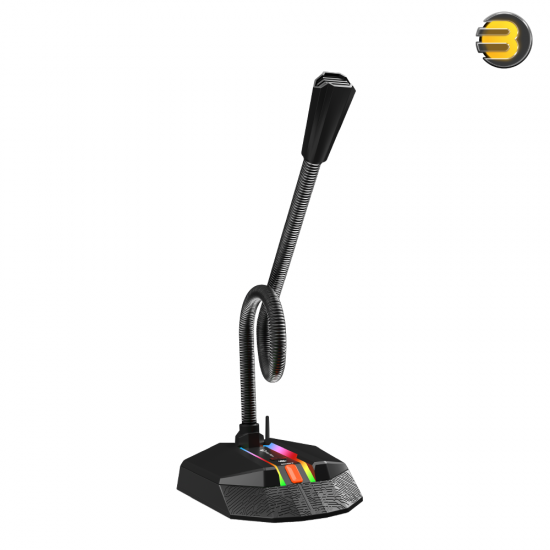 Meetion MC15 RGB Gaming Microphone – 360° Adjustable Gooseneck, Multi-Scenario Use, Customizable LED Lighting Meetion MC15 RGB Gaming Microphone – 360° Adjustable Gooseneck, Multi-Scenario Use, Customizable LED Lighting