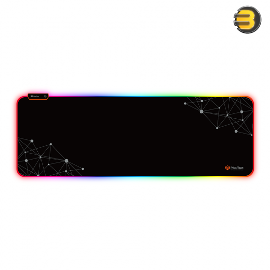 Meetion PD121 Large RGB Gaming Mouse Pad – Pluggable USB Cable, Non-Slip Rubber Base, Vibrant RGB Backlit Effects Meetion PD121 Large RGB Gaming Mouse Pad – Pluggable USB Cable, Non-Slip Rubber Base, Vibrant RGB Backlit Effects