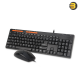 Meetion C105 Office Combo – Keyboard, Mouse, Speaker & Mouse Pad