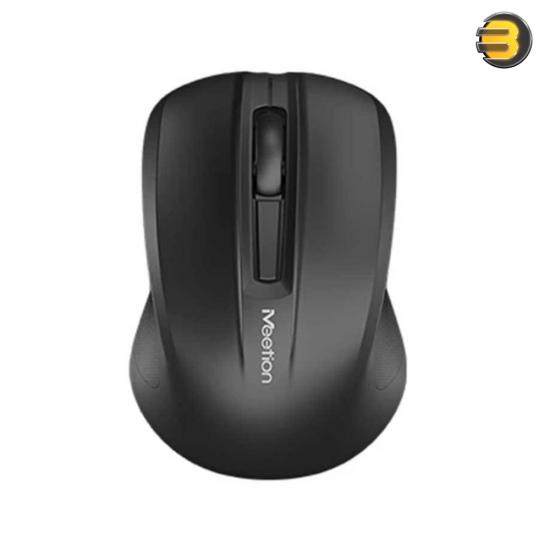 Meetion MiniGo Wireless & Bluetooth Mouse – 1200 DPI & Silent Black