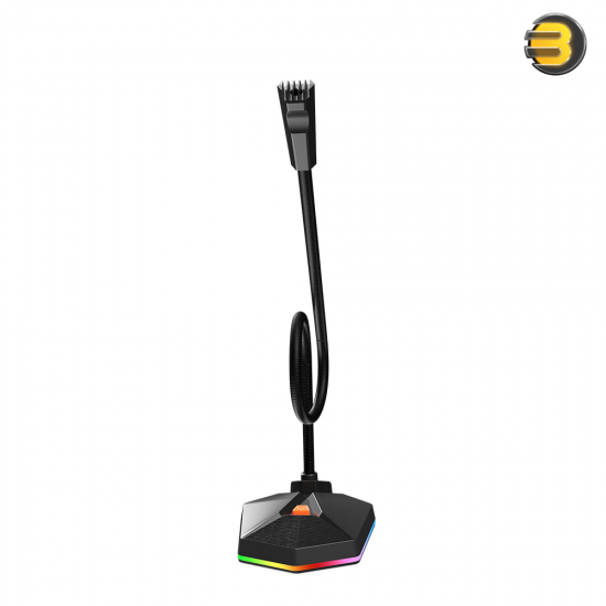 Meetion MC13 RGB Gooseneck Gaming Microphone – Multi-Angle Adjustable, Omnidirectional Core, Low-Latency Audio Meetion MC13 RGB Gooseneck Gaming Microphone – Multi-Angle Adjustable, Omnidirectional Core, Low-Latency Audio