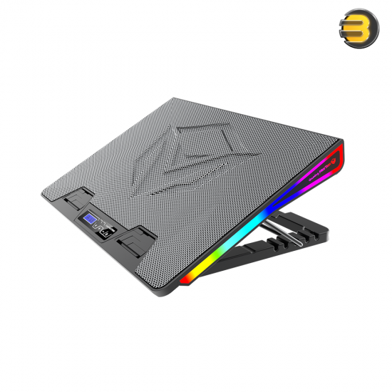 Meetion CP5050 Gaming Laptop Cooler – RGB Backlit & Fast Silent Cooling