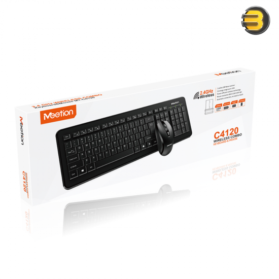 Meetion C4120 Little Wireless Keyboard & Mouse Combo Meetion C4120 Little Wireless Keyboard & Mouse Combo – Compact & Ergonomic