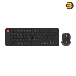 Meetion BTC001 Bluetooth Foldable Keyboard & Mouse Combo (Black)