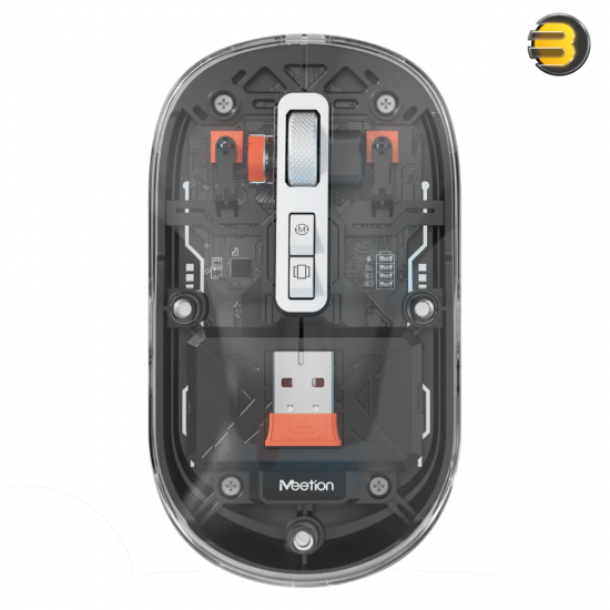Meetion BTM005 Dual-Mode Mouse – Bluetooth & 2.4GHz 2400 DPI
