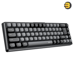 Meetion MK12 65% RGB Arabic Mechanical Keyboard (Tri-Mode)