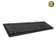 Meetion K100 Waterproof USB Wired Keyboard – Silent Keys, UV-Coated Durability, Plug & Play Meetion K100 Waterproof USB Wired Keyboard – Silent Keys, UV-Coated Durability, Plug & Play