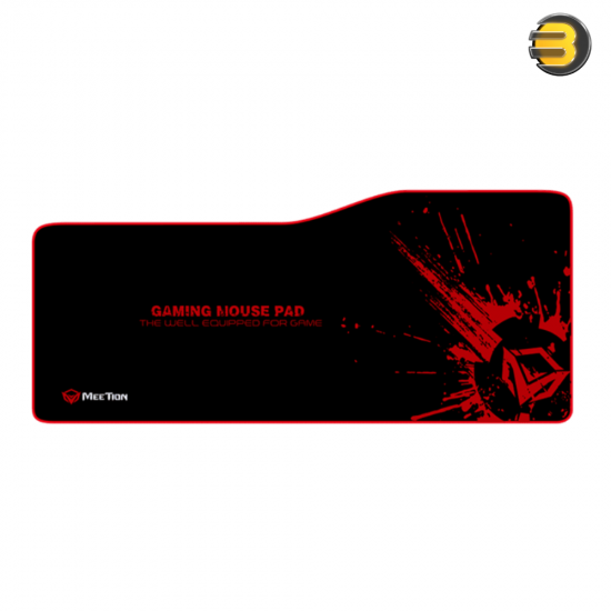 Meetion P100 large extended gaming mouse pad with non-slip rubber base and smooth surface