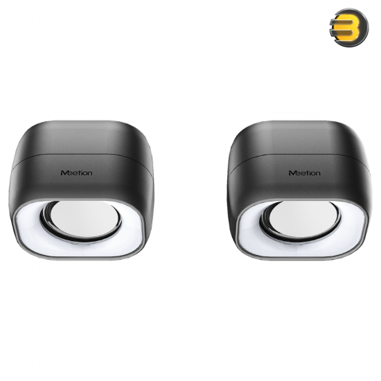 Meetion SP2010 2.0 Office Desktop Speakers – HiFi Stereo Sound, Double Diaphragm Subwoofer, Enhanced Magnetic Performance Meetion SP2010 2.0 Office Desktop Speakers – HiFi Stereo Sound, Double Diaphragm Subwoofer, Enhanced Magnetic Performance