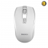Meetion R560 Wireless Mouse – 1600 DPI 2.4GHz Optical, 3-Button Ambidextrous Design, 10m Range, Ergonomic Shape, White