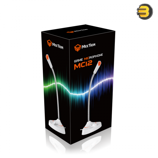 Meetion MC12 Gooseneck Conference Microphone – Multi-Angle Adjustable, Omnidirectional Core, Gaming-Friendly Design Meetion MC12 Gooseneck Conference Microphone – Multi-Angle Adjustable, Omnidirectional Core, Gaming-Friendly Design
