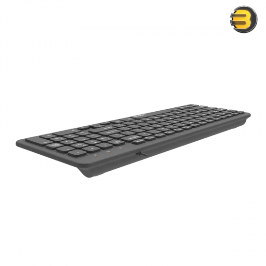 Meetion K410 Ultra Thin Wired Keyboard – 96-Key & Silent Design