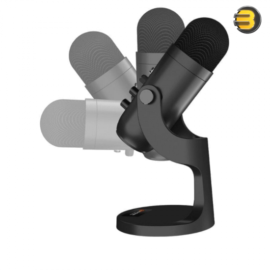 Meetion MC20 Gaming Conference Microphone USB Type-C Meetion MC20 wired gaming microphone with metal mesh design and adjustable stand