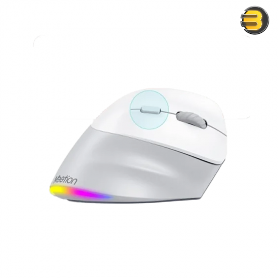 Meetion BTM010L Right-Handed Wireless Mouse – Ergonomic & 2400 DPI
