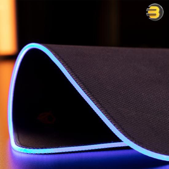Meetion PD120 RGB Gaming Mouse Pad – Pluggable USB Cable, Non-Slip Rubber Base, Fantastic RGB Backlit Effects Meetion PD120 RGB Gaming Mouse Pad – Pluggable USB Cable, Non-Slip Rubber Base, Fantastic RGB Backlit Effects