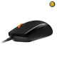 Meetion M362 USB Optical Mouse – Adjustable DPI (800/1200/1600), Symmetrical Ergonomic Design, Anti-Slip Wheel, Matte Soft-Touch Finish, and Plug-and-Play Convenience
