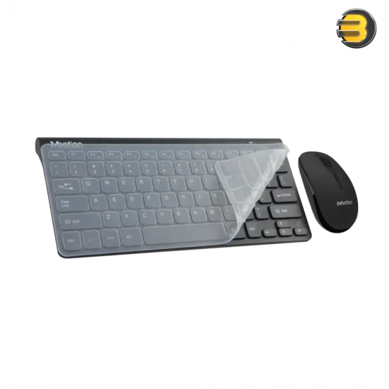 Meetion Mini 4000 Wireless Arabic Keyboard & Mouse Combo Meetion Mini 4000 Wireless Arabic Keyboard & Mouse Combo – Ultra-Thin & Compact