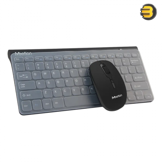 Meetion Mini 4000 Wireless Arabic Keyboard & Mouse Combo Meetion Mini 4000 Wireless Arabic Keyboard & Mouse Combo – Ultra-Thin & Compact
