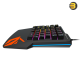 Meetion One-Hand KB015 Rainbow Backlit Gaming Keyboard – Ergonomic Design, Universal Compatibility, Customizable Lighting Meetion One-Hand KB015 Rainbow Backlit Gaming Keyboard – Ergonomic Design, Universal Compatibility, Customizable Lighting