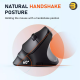 Meetion BTM010L Right-Handed Wireless Mouse – Ergonomic & 2400 DPI