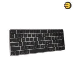Meetion iKey K210 Wireless & Bluetooth Arabic Keyboard (78-Key) Black