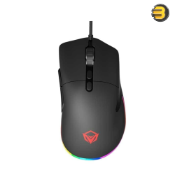 Meetion GM20 2023 RGB Wired Gaming Mouse – 12,000 DPI Optical Sensor, 7 Programmable Buttons, Braided USB Cable, Ergonomic Right-Handed Design Meetion GM20 2023 RGB Wired Gaming Mouse – 12,000 DPI Optical Sensor, 7 Programmable Buttons, Braided USB Cable, Ergonomic Right-Handed Design