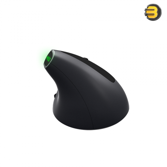 Meetion R390 Wireless Vertical Mouse – 3200 DPI & Rechargeable