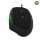 Meetion M390 Wired Ergonomic Vertical Mouse – 4-Level DPI (800-3200), Volume Controls, Soft-Touch Matte Finish, Plug & Play Meetion M390 Wired Ergonomic Vertical Mouse – 4-Level DPI (800-3200), Volume Controls, Soft-Touch Matte Finish, Plug & Play