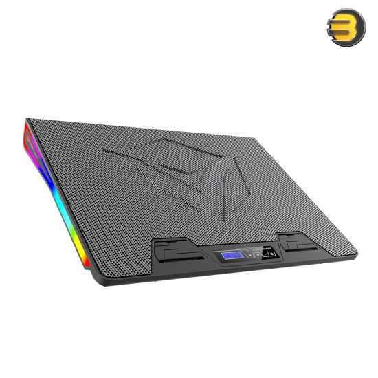 Meetion CP5050 Gaming Laptop Cooler – RGB Backlit & Fast Silent Cooling