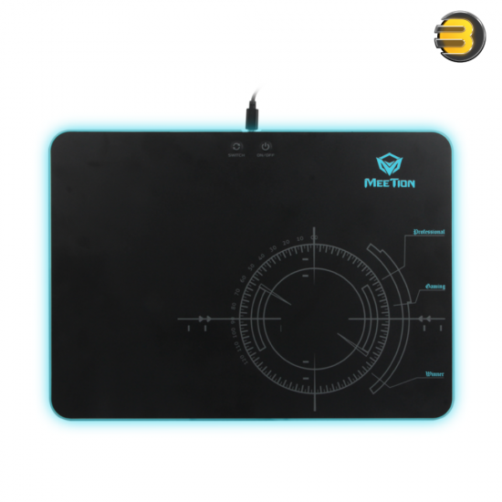 Meetion P010 RGB Backlit Gaming Mouse Pad – Non-Slip Rubber Base, High-Light Transmittance Organic Glass, Fantastic RGB Effects Meetion P010 RGB Backlit Gaming Mouse Pad – Non-Slip Rubber Base, High-Light Transmittance Organic Glass, Fantastic RGB Effects