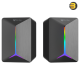 Meetion SP2011 Gaming Stereo Desktop Speakers – Vivid LED Lighting, Superior Sound Quality, Cool Lighting Effects Meetion SP2011 Gaming Stereo Desktop Speakers – Vivid LED Lighting, Superior Sound Quality, Cool Lighting Effects