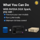 NVIDIA DGX Spark ultra-compact AI workstation with GB10 Grace Blackwell Superchip, 128GB unified memory, 4TB NVMe SSD and Wi-Fi 7 connectivity