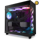 NZXT F360 RGB Core 360mm Single-Frame RGB PWM Fan Unit NZXT F360 RGB Core 360mm single-frame RGB case fan unit in matte black with hub-mounted addressable LEDs, fluid dynamic bearing, and single-cable PWM setup