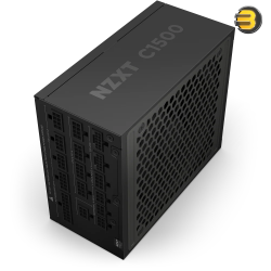 NZXT C1500 Platinum ATX 3.1 1500W Power Supply – 80 PLUS Platinum, Fully Modular & Dual 12V-2x6