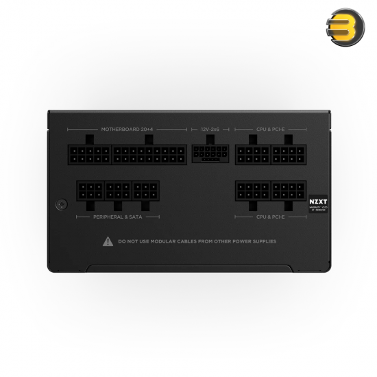NZXT C750 Gold Core ATX 3.1 750W fully modular power supply with 80 PLUS Gold, 135mm FDB PWM fan, Zero RPM mode, and native PCIe Gen 5.1 12V-2x6 connector