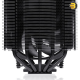 Noctua NH-D12L chromax.black CPU Cooler — Dual-Tower, 145mm Height, 5 Heatpipes, NF-A12x25r 120mm PWM Fan, 22.6 dB(A), 100% RAM Compatibility, Intel LGA1851/1700/1200 & AMD AM5/AM4, Black Noctua NH-D12L chromax.black CPU Cooler — Dual-Tower, 145mm Height, 5 Heatpipes, NF-A12x25r 120mm PWM Fan, 22.6 dB(A), 100% RAM Compatibility, Intel LGA1851/1700/1200 & AMD AM5/AM4, Black