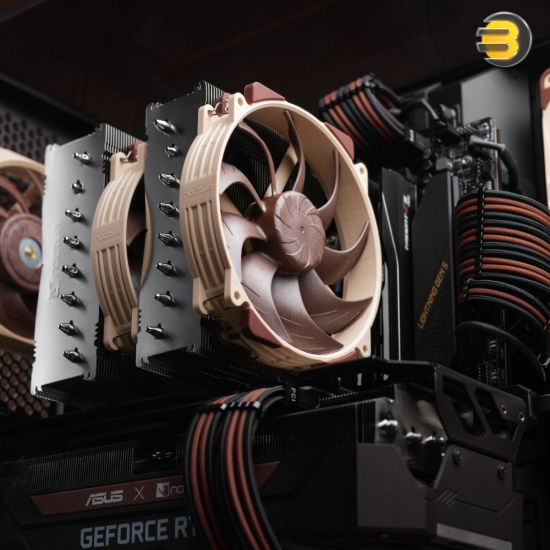 Noctua NH-D15 G2 Dual-Tower CPU Air Cooler with 8 Nickel-Plated Copper Heatpipes — 2× NF-A14x25r G2 PWM 140mm Fans, SecuFirm2+ Multi-Socket Mounting System (AM5, LGA1700, LGA1851, etc.), NT-H2 Thermal Compound, 168mm Height Noctua NH-D15 G2 Dual-Tower CPU Air Cooler with 8 Nickel-Plated Copper Heatpipes — 2× NF-A14x25r G2 PWM 140mm Fans, SecuFirm2+ Multi-Socket Mounting System (AM5, LGA1700, LGA1851, etc.), NT-H2 Thermal Compound, 168mm Height